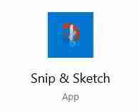 Snip & Sketch Icon 