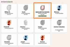 Thrulines Showing 4th Great-Parents with a potential Ancestor