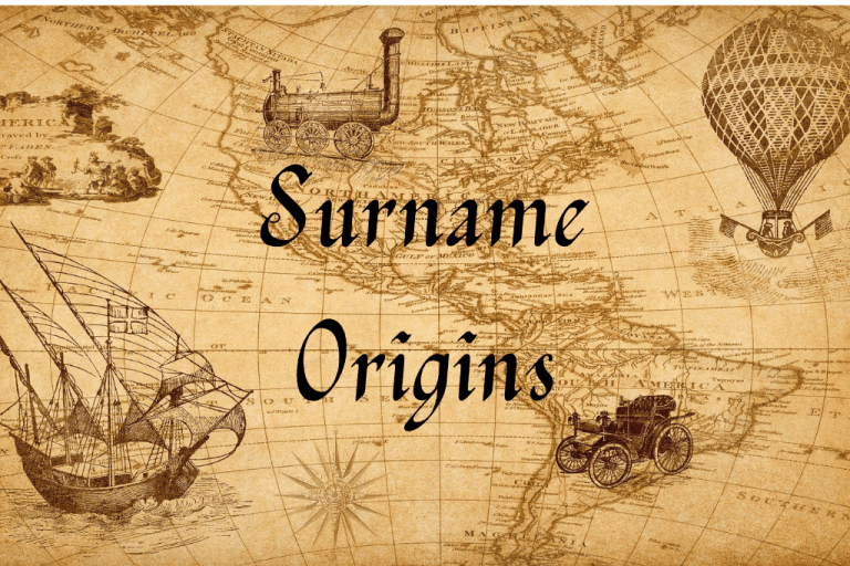 Map Surname Origins