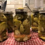 Dill Pickles out of water bath