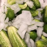 Iced Cucumbers for Dill Pickles