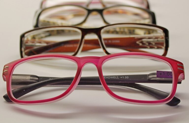 Four pairs of reading glasses