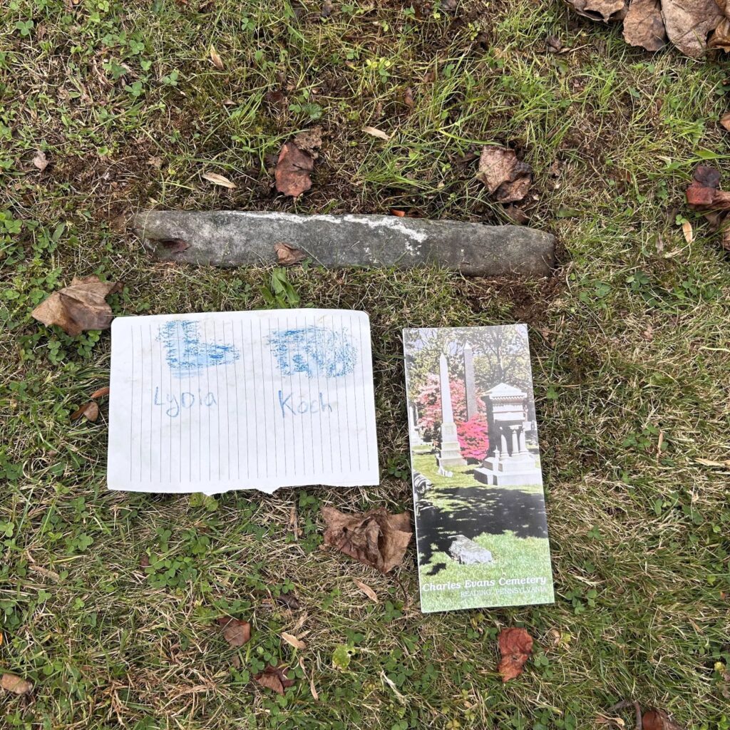 Lydia Koch Headstone