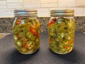 Pickled Jalapeños Rings