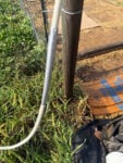 the leak on the leader hose