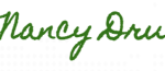 Nancy Dru's signature